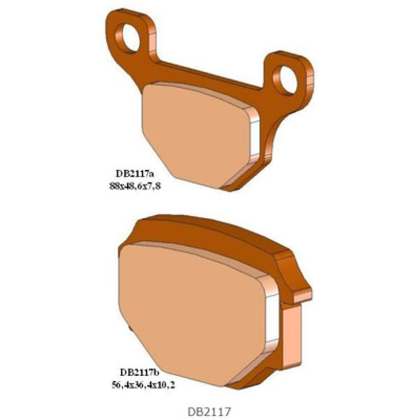 Remblokset Delta Aprilia-Derbi-Rieju