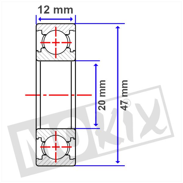 Lager 6204 C3 smal 20-47-12