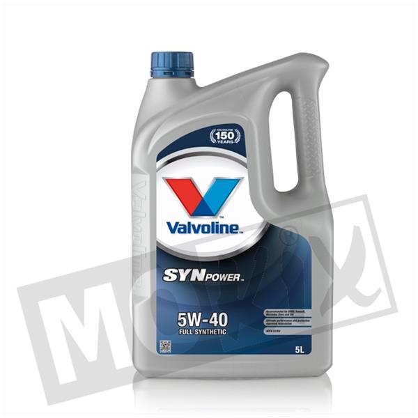 Olie Valvoline Synpower 5W40 4T 5L