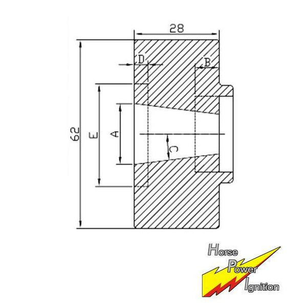 Rotor HPI Minarelli Horizontaal