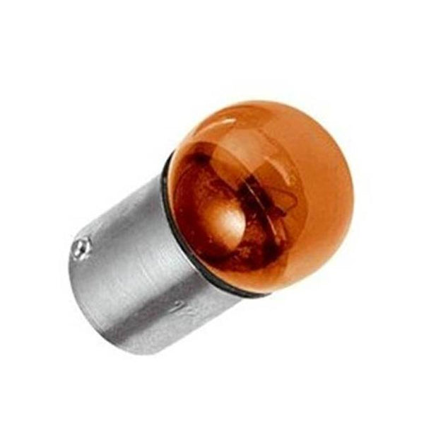 Lamp 12V BA15S 10W oranje