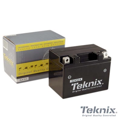 Accu Teknix 12V 4Ah onderhoudsvrij