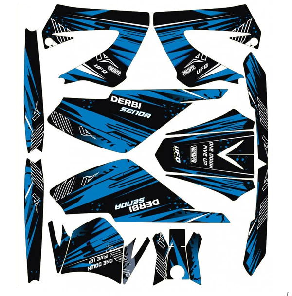 aanbieding stickerset Derbi Xtreme