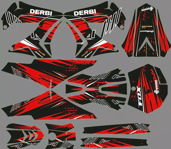 Offer Sticker set derbi tnt hood set