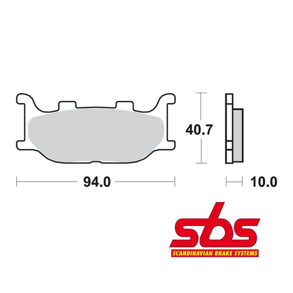 Remblokeset SBS Yamaha Majesty 250-400