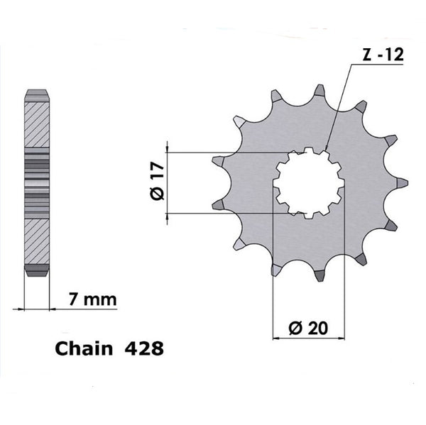 Tandwielset FE HM Vent 50 11-60  18/19