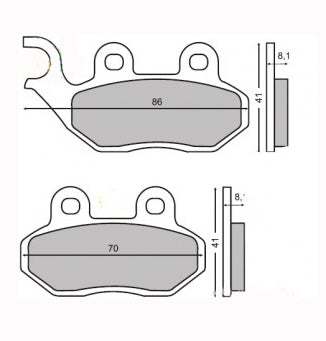 Remblokset Sym Jet 125