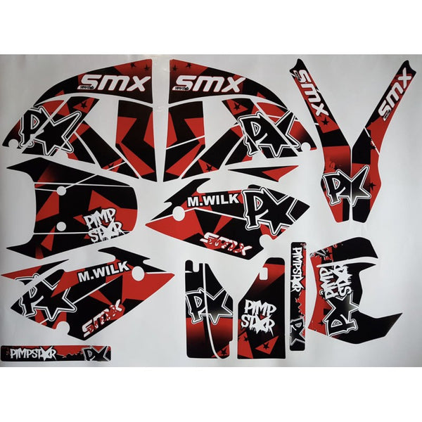 Stickerset 8 Rieju MRX