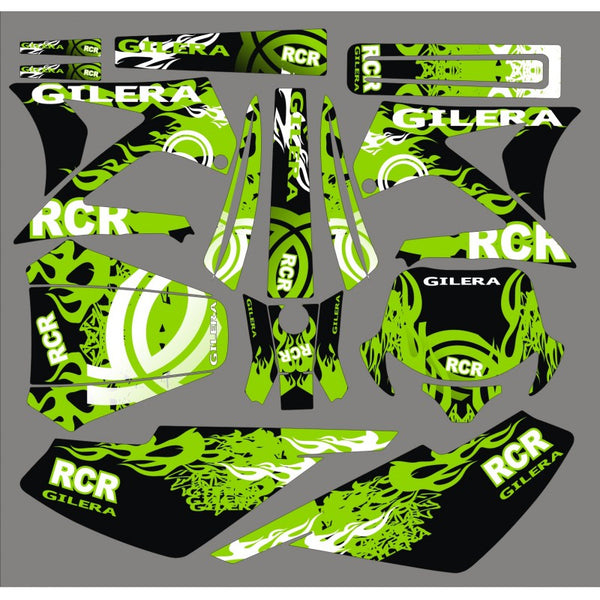 Smt Stickers Gilera SMT50 / RCR50 2008 Decal Sets – Schakelparts