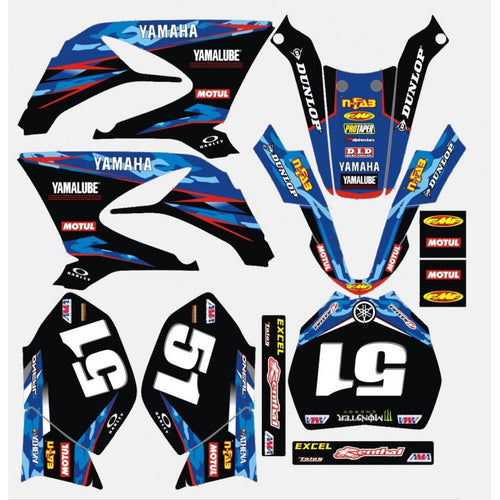 Yamaha DT50 Stickersets – – Schakelparts