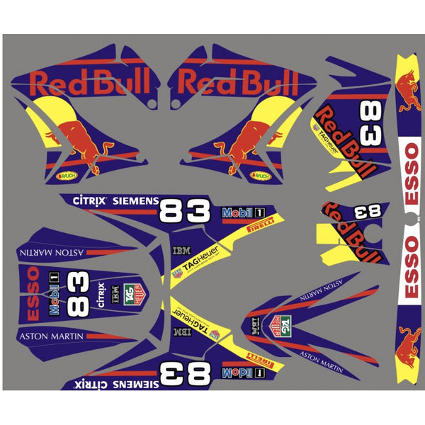 Stickerset 17 Derbi TNT kappenset