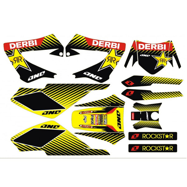 Stickerset 152 Derbi Xtreme