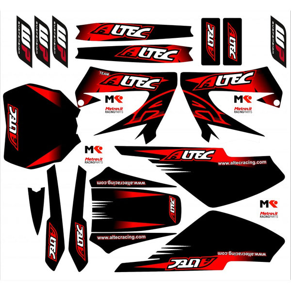 Stickerset 156 Derbi Xtreme