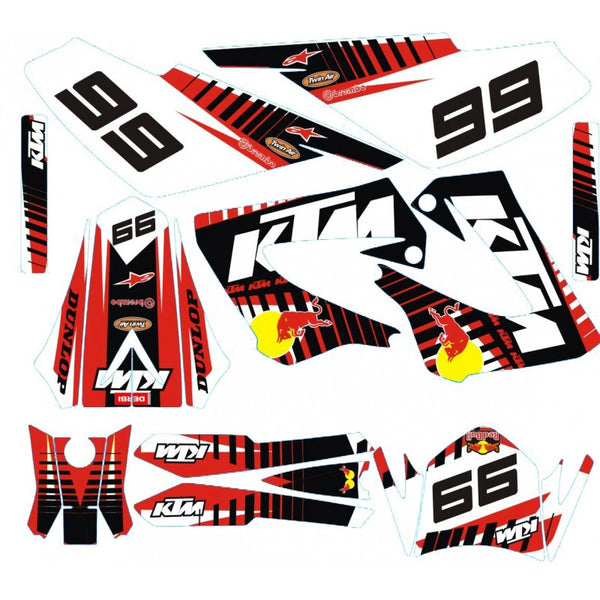 Stickerset 151 Derbi Xtreme