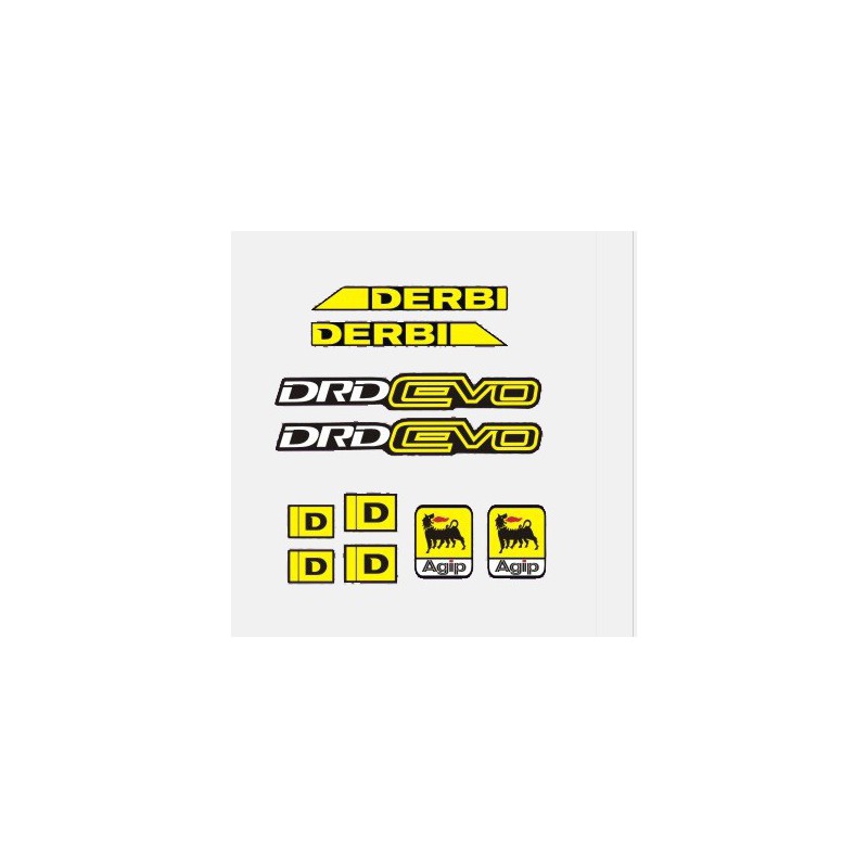 Stickerset 77 Derbi Senda DRD EVO – Schakelparts