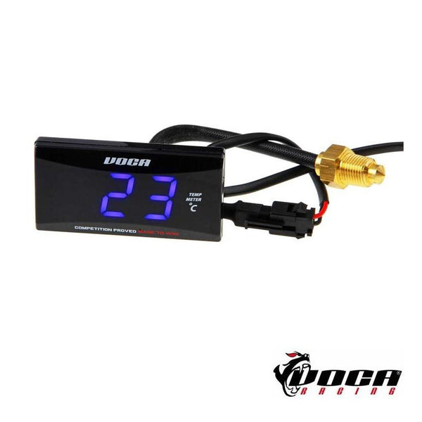 TEMPERATUURMETER VOCA RACING 120°C BLAUW